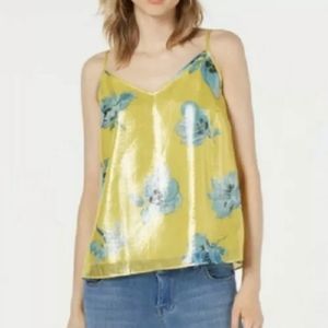 NWT Bar III Graphic Bloom Cami Tank Size M